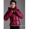 အမျိုးသမီး Down Jacket Short Coat ဖက်ရှင်